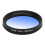 Filtre dégradé bleu 40,5 mm, 27 g 2