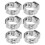 20 pièces de collier de serrage à double fil 10,3-12,8 mm doré 14