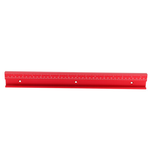 Type 45 goulotte de menuiserie 400 mm aluminium rouge