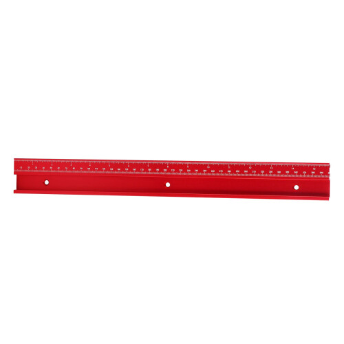 Type 45 goulotte de menuiserie 400 mm aluminium rouge 1