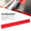Type 45 goulotte de menuiserie 400 mm aluminium rouge 4