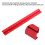 Type 45 goulotte de menuiserie 400 mm aluminium rouge 9