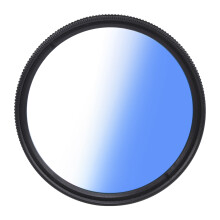 Junestar filtre dégradé bleu de 58 mm revêtement 32 g