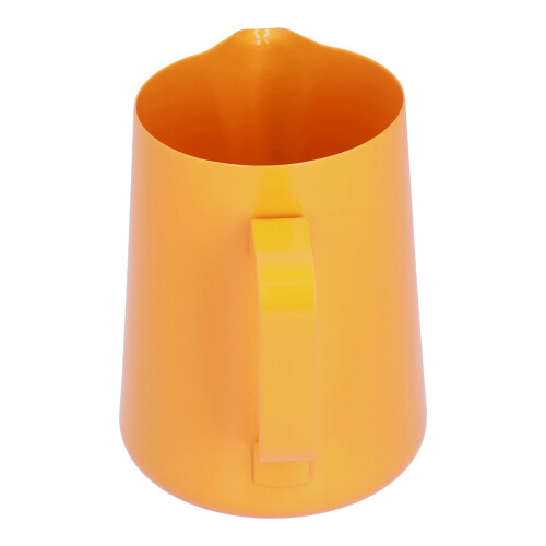 Pichet à mousse de 600ml avec bec de 94mm, orange 2