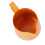 Pichet à mousse de 600ml avec bec de 94mm, orange 8