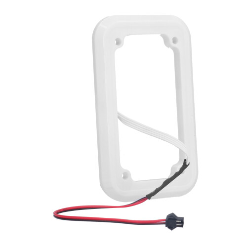 Cadre d'acceptateur de pièces avec LED multicolore pour poupée