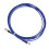 Câble patch optique monomode blindé 1 fibre bleu 3,0 m 4