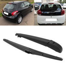 Set di lame del tergicristallo posteriore nero per 108 Hatchback