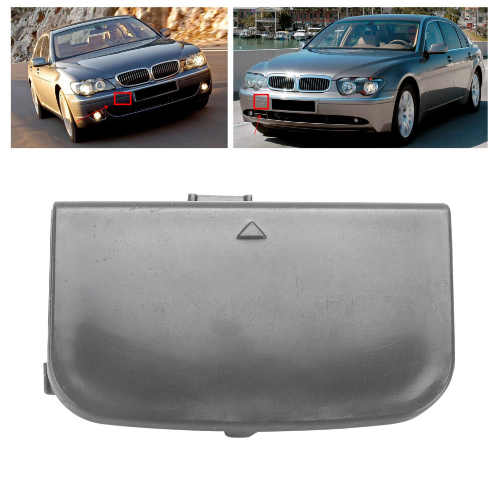 Front Bumper Towing Hook Cover Cap 51117135569 Replacement For 7 Series E65 E66 2005Â2008 7891322347491