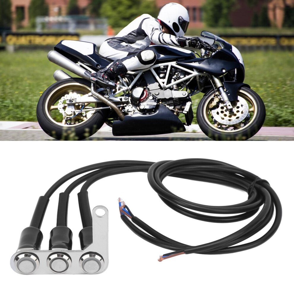 Universal Led Motorcycle Switch Handlebar Adjustable Switch For Motorcycle Refitting 8721322347391