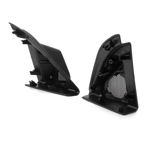 Kit da 2 pezzi di coperture per tweeter in ABS nere per Levin/Corolla 2