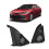 Kit da 2 pezzi di coperture per tweeter in ABS nere per Levin/Corolla 16