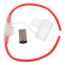 12AWG Support de fusible transparent 31.5cm 1-30A