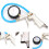Manometro per gonfiaggio e sgonfiaggio pneumatici 0-220 PSI, 16 BAR 7