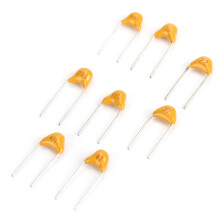 Kit jaune de 480 condensateurs monolithiques de 10 pF à 10 µF