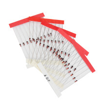 Kit de diodes en silicium, 300 pièces, 0,5 W, assortiment 2-39 V