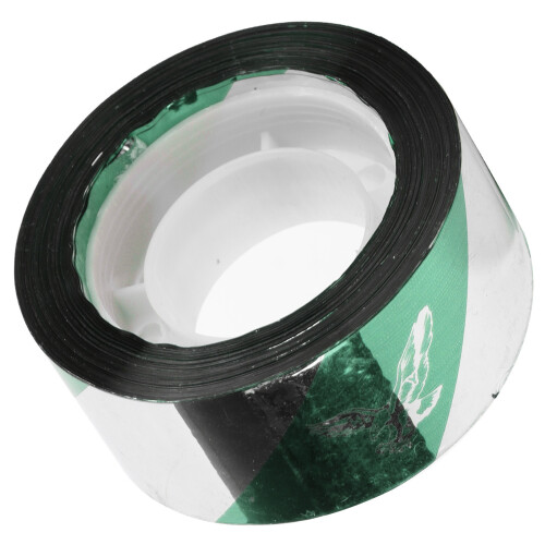 Nastro deterrente per uccelli 1 confezione 100 m Verde Argento