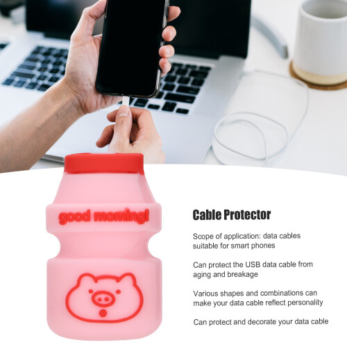 Protecteur de câble en PVC doux et durable pour smartphone 2