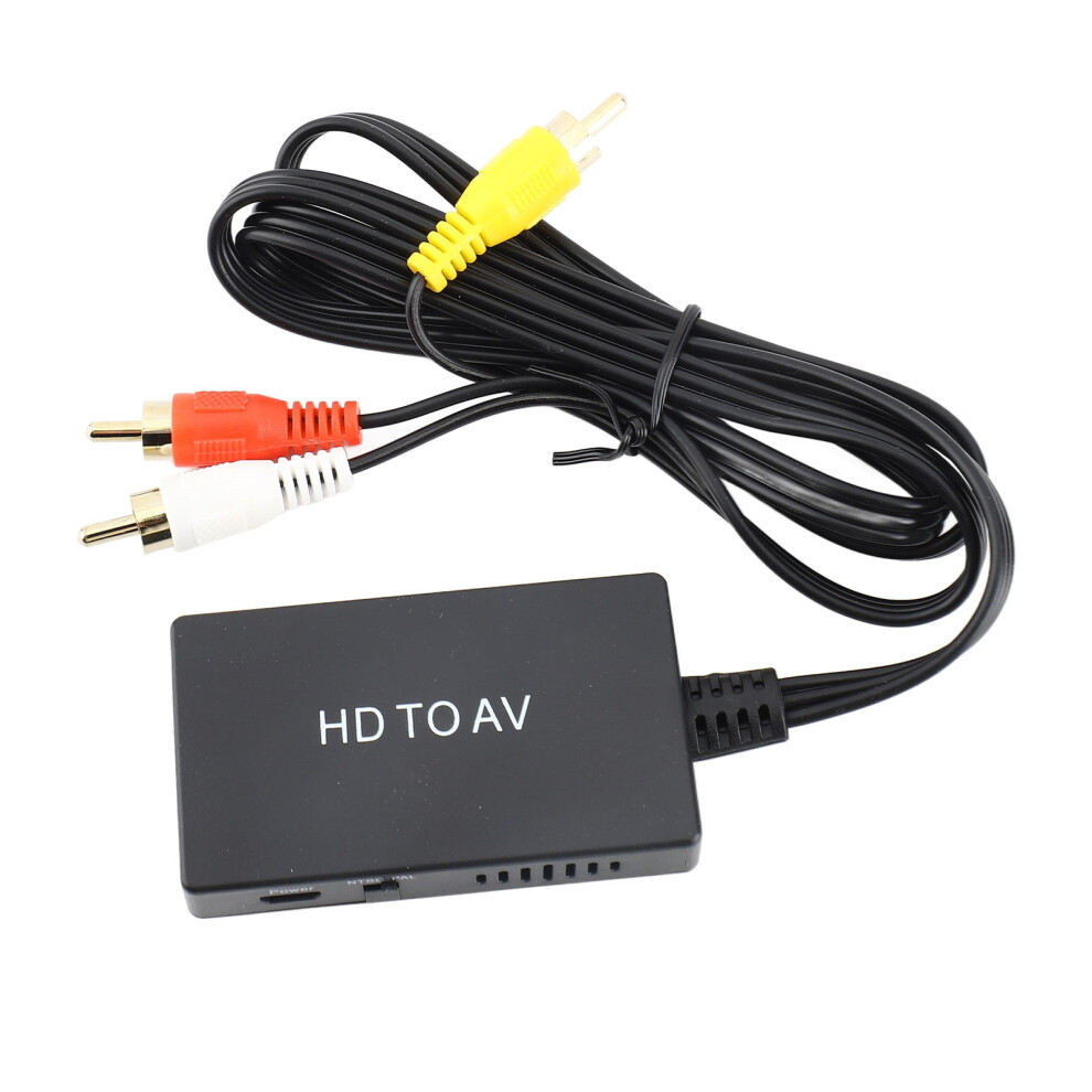Hd Multimedia Interface To Audio And Video Converter Set Top Box To Old Tv Adapter 7901322348951