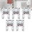 Pied pour point satin, acier inoxydable, ensemble de 5 pièces 16