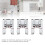 Pied pour point satin, acier inoxydable, ensemble de 5 pièces 3