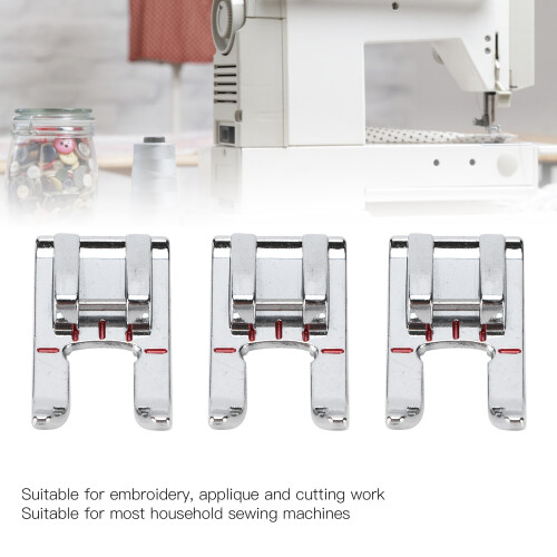 Pied pour point satin, acier inoxydable, ensemble de 5 pièces 2