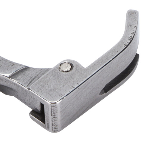 6 pièces pied-presse-zip, acier inoxydable 2