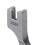 6 pièces pied-presse-zip, acier inoxydable 10