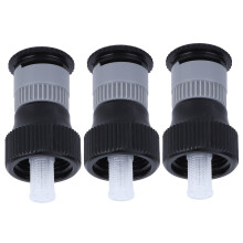 3 pezzi irrigatore interrato a 360 G1/2, 5,5 cm, 0,5-2 m³/h