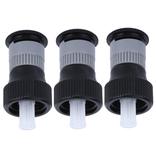 3 pezzi irrigatore interrato a 360 G1/2, 5,5 cm, 0,5-2 m³/h