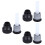 3 pezzi irrigatore interrato a 360 G1/2, 5,5 cm, 0,5-2 m³/h 16