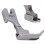 6 pièces pied-presse-zip, acier inoxydable 5