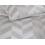 (Zigzag Beige, King) 4PCs Complete Bedding Set Duvet Cover Fitted Sheet 3
