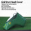 Copri-testa da golf impermeabile in pelle PU 17x14cm 3