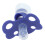 Sucette d’atomisation bleue 0,4 oz nébuliseur portable 1