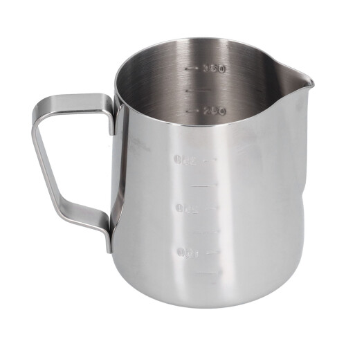Pichet à lait inox 400 ml, 83 mm du bec au bord 1