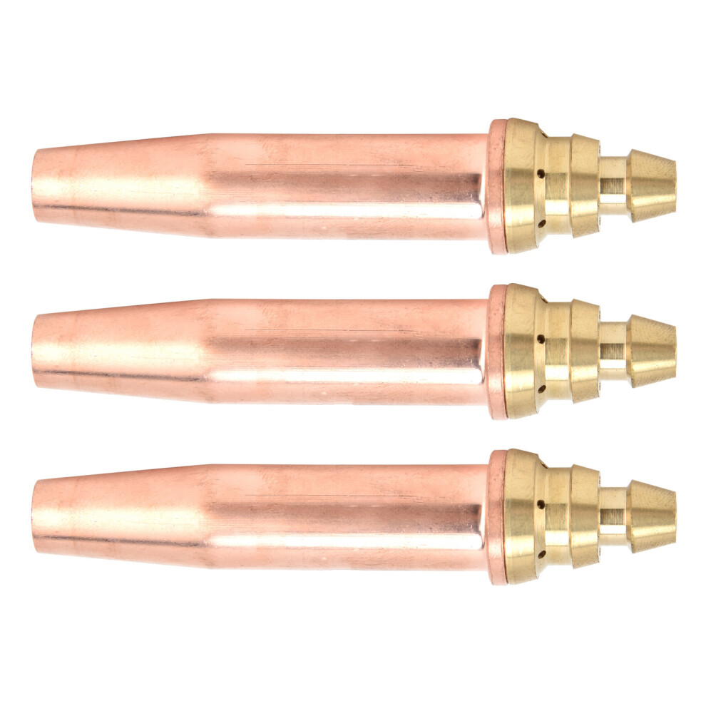 3Pcs Propane Cutting Tip Isobaric Gas Torch Nozzle For Flame Cutting Machine 0.9Mm 1.2Mm 1.5Mm 9491322351221