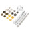 Bottoni da cucire in ferro 120 set/scatola leggeri 9