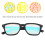 Lunettes pour daltoniens à monture complète UV400 étanches 10