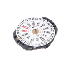 Mouvement quartz VX83 - Jour et Date - Remplacement en alliage