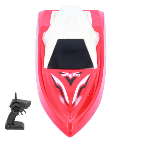 Barca RC gialla elettrica 1200mAh telecomando