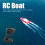Barca RC gialla elettrica 1200mAh telecomando 11