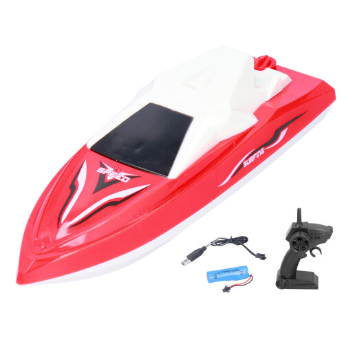 Barca RC gialla elettrica 1200mAh telecomando 1