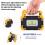 Projecteur LED COB mini 12x8x3.5 cm blanc USB 5