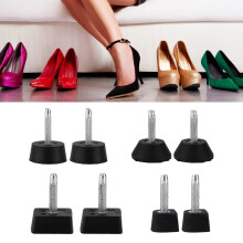 80 Stück High Heel Tip TPU Polyurethan Eisen Ersatzteile für Schuhreparatur
