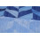 (Zigzag Blue, Double) 4PCs Complete Bedding Set Duvet Cover Fitted Sheet 6