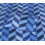 (Zigzag Blue, Double) 4PCs Complete Bedding Set Duvet Cover Fitted Sheet 7
