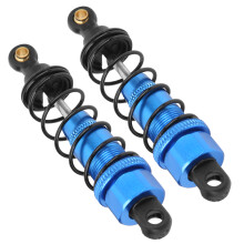 Deux amortisseurs RC en aluminium bleu 82mm pour CC01 et CC02