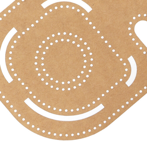 Gabarit en acrylique – règle de distance transparente DIY 2