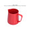 Pichet à lait mousseur PTFE à bec pointu rouge de 400 ml 9